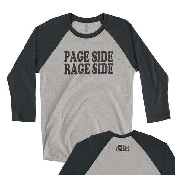 Phish Page Side Rage Side Raglan Trey Sphere Tour T-Shirt NWT - Picture 3 of 3